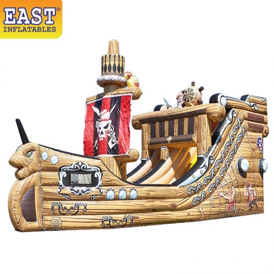 Toboggan Gonflable Pour Bateau Pirate