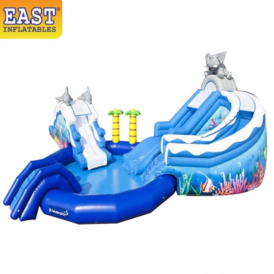 Piscine Gonflable Toboggan