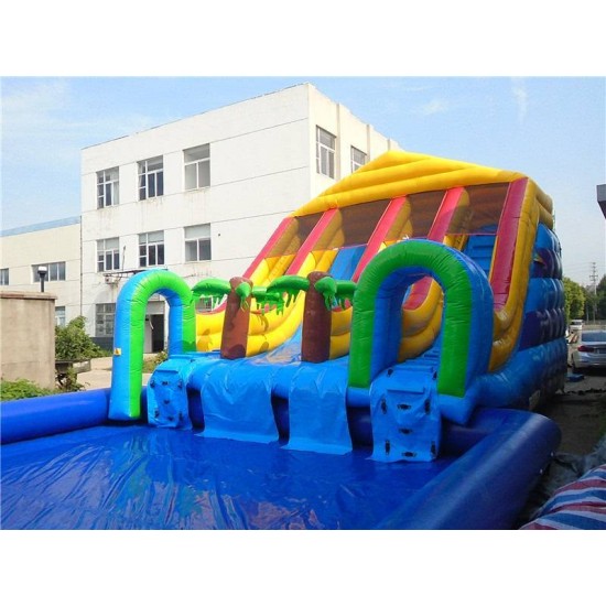 Toboggan Gonflable Pour Piscine